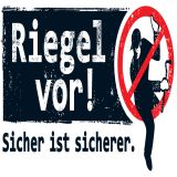 Logo "Riegel vor"